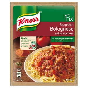 Knorr Fix Spaghetti bolognese extra ziołowe 48 g 
