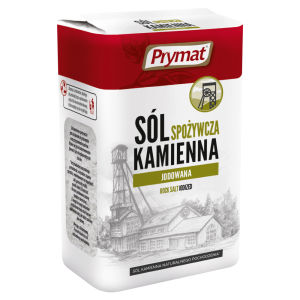 Prymat Sól kamienna spożywcza jodowana 1 kg