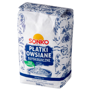 Sonko Płatki owsiane błyskawiczne ekstra 500 g