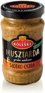 Roleski Musztarda Słodko-Ostra 175g