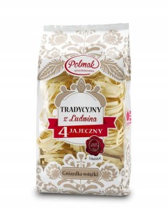 Polmak Makaron tradycyjny 4 jajeczny gniazdka wstążki 500 g