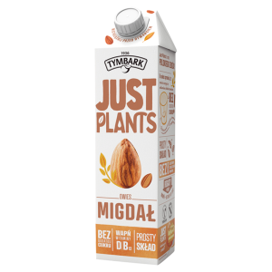 Tymbark Just Plants Napój owies migdał 1 l