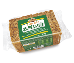 'Oskroba CHLEB ŻYTNI Z MUSLI KROJONY