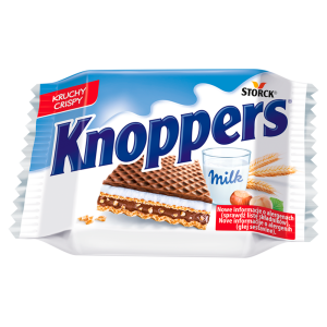 Knoppers Wafelek mleczno-orzechowy 25 g