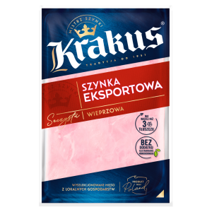   Krakus Szynka eksportowa 120 g (6 plastrów)