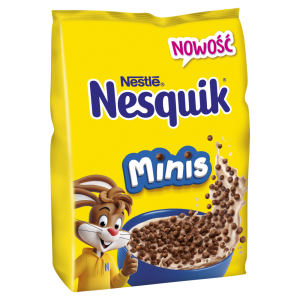 Nestlé Nesquik Minis kuleczki o smaku czekoladowym 210 g
