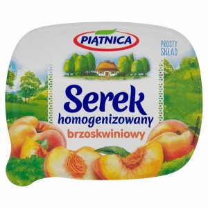   Piątnica Serek homogenizowany brzoskwiniowy 150 g