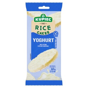 Kupiec Wafle ryżowe w polewie jogurtowej 60 g