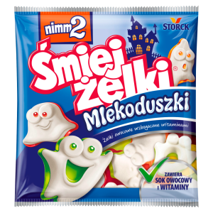 nimm2 Śmiejżelki Mlekoduszki Żelki owocowe wzbogacone witaminami 90 g