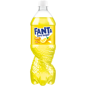 Fanta Zero Sugar  o smaku cytrynowym 850 ml
