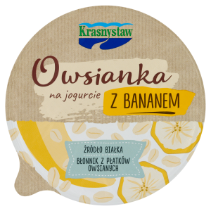 OWSIANKA NA JOGURCIE Z BANANEM 250G KRASNYSTAW