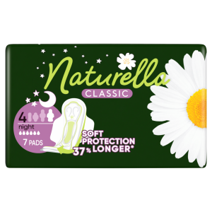 Naturella Classic Night Camomile Podpaski ze skrzydełkami x7