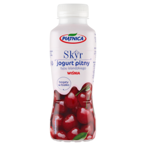 JOGURT SKYR PITNY WISNIA 330ML PIATNICA