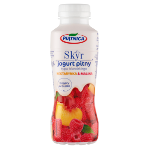   JOGURT SKYR PITNY NEKTARYNKA&MALINA 330ML PIATNICA