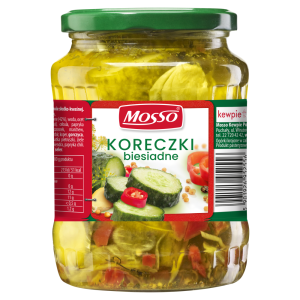 Mosso Przetwory Babuni Koreczki biesiadne 620 g