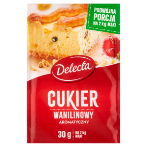 Delecta Cukier wanilinowy 30 g 