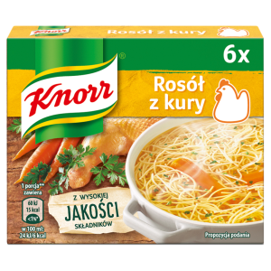 Knorr Rosół z kury 60 g (6 x 10 g)