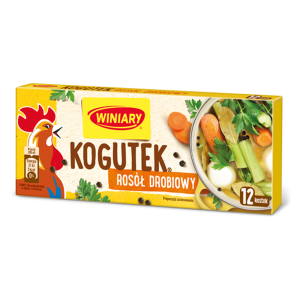 Winiary Kogutek Rosół drobiowy 108 g (12 sztuk)