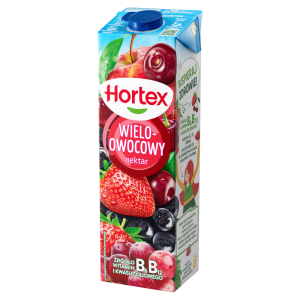 Hortex Nektar wieloowocowy 1 l Karton