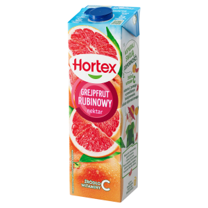 Hortex Nektar grejpfrut rubinowy 1 l Karton