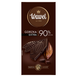 WAWEL CZEKOLADA GORZKA EXTRA 90% 90G