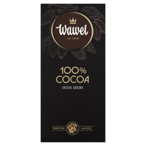 WAWEL CZEKOLADA GORZKA 100% KAKAO 80G