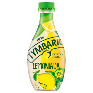 LEMONIADA CYTRYNA MIETA 0,4L TYMBARK