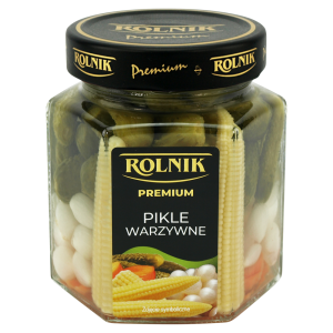 PIKLE WARZYWNE 295G ROLNIK