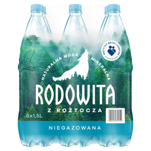 RODOWITA WODA NIEGAZOWANA 6*1,5L