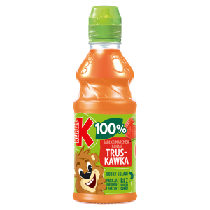 KUBUS 100% SOK JABLKO MARCHEW TRUSKAWKA 300ML TYMBARK
