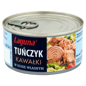Laguna Tuńczyk kawałki w sosie własnym 170 g