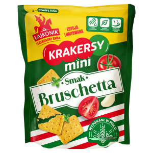 KRAKERSY MINI SMAK BRUSCHETTA 100G LAJKONIK