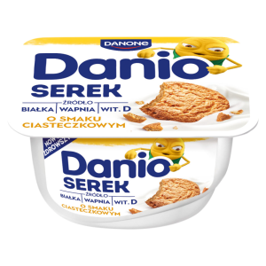   Danio Serek homogenizowany o smaku ciasteczkowym 130 g