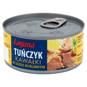 Laguna Tuńczyk kawałki w oleju roślinnym 170 g