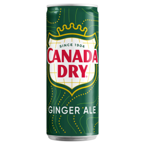 CANADA DRY GINGER ALE 0,33L PUSZKA
