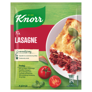 KNORR FIX LASAGNE 52G