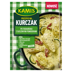 KURCZAK PO TOSKANSKU Z SUSZONYMI POMIDORAMI 30G KAMIS