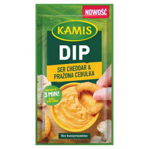 DIP SER CHEDDAR&PRAZONA CEBULKA 20G KAMIS