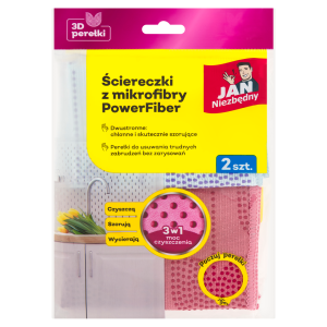 SCIERECZKI Z MIKROFIBRY POWERFIBER 2SZT. JAN NIEZBEDNY