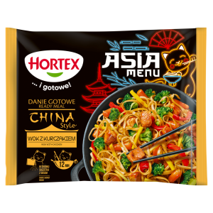     DANIE GOTOWE WOK Z KURCZAKIEM 450G HORTEX