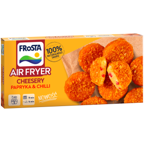     AIR FRYER CHEESERY PAPRYKA&CHILLI 200G FROSTA