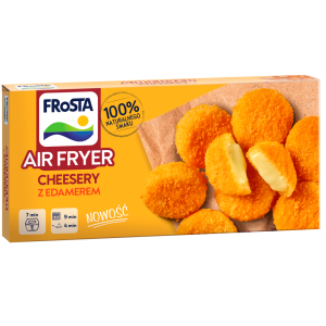     AIR FRYER CHEESERY Z EDAMEREM 200G FROSTA