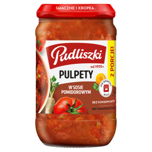 PULPETY W SOSIE POMIDOROWYM 590G PUDLISZKI
