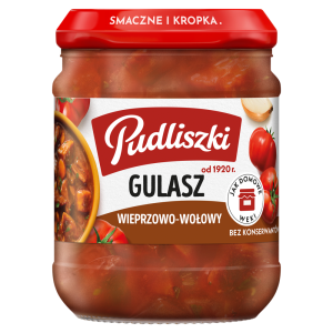 GULASZ WIEPRZOWO-WOŁOWY 460G PUDLISZKI