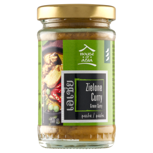 HOUSE OF ASIA PASTA CURRY ZIELONA 113G