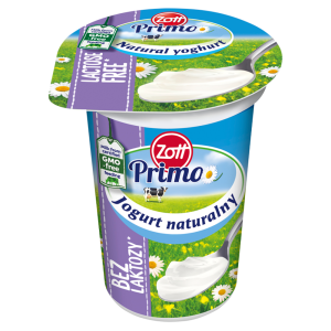  Zott Primo Jogurt naturalny bez laktozy 180 g