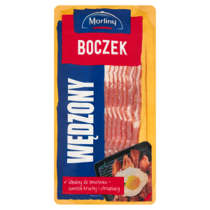   Morliny Boczek wędzony 100 g plastry