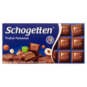 Schogetten Czekolada mleczna z nadzieniem nugatowym 100 g