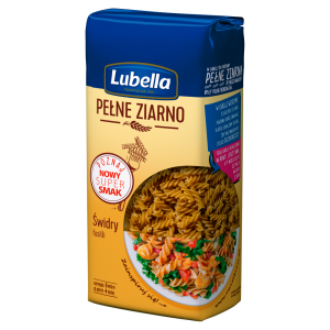 Lubella Pełne Ziarno Makaron świdry fusilli 400 g