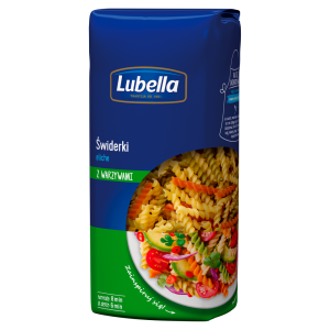Lubella Makaron świderki z warzywami eliche 400 g
